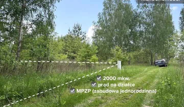 Działka budowlana Zboiska