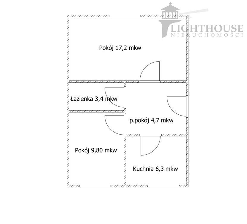 Mieszkanie 2-pokojowe Starogard Gdański Centrum, ul. Gdańska. Zdjęcie 10
