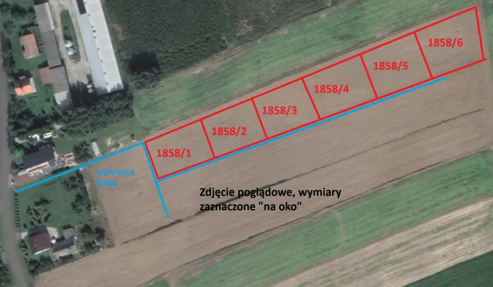 Działka budowlana Ropczyce, ul. Rzeszowska