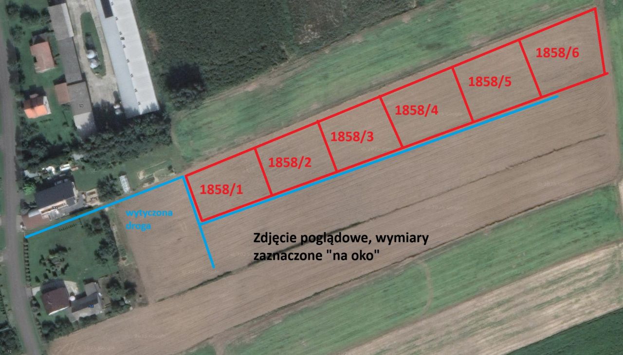 Działka budowlana Ropczyce, ul. Rzeszowska. Zdjęcie 1