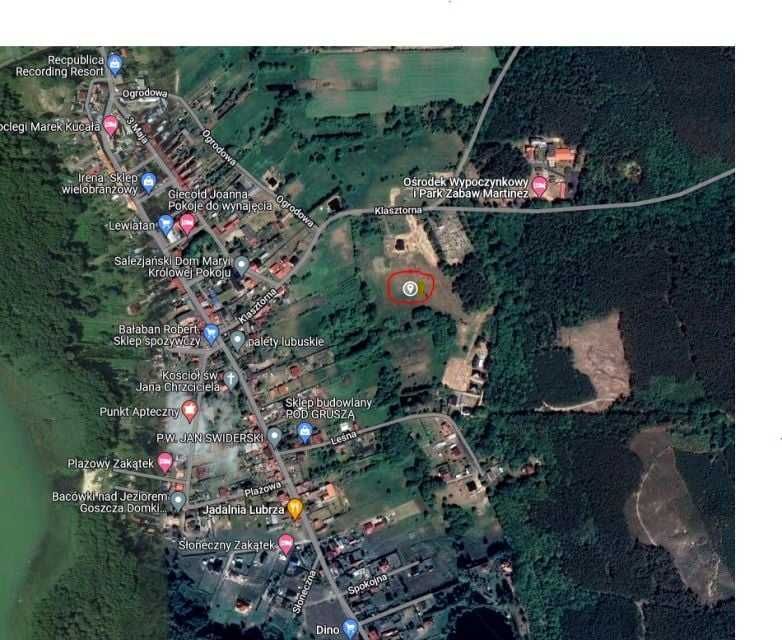 Działka budowlana Lubrza, ul. Klasztorna. Zdjęcie 3