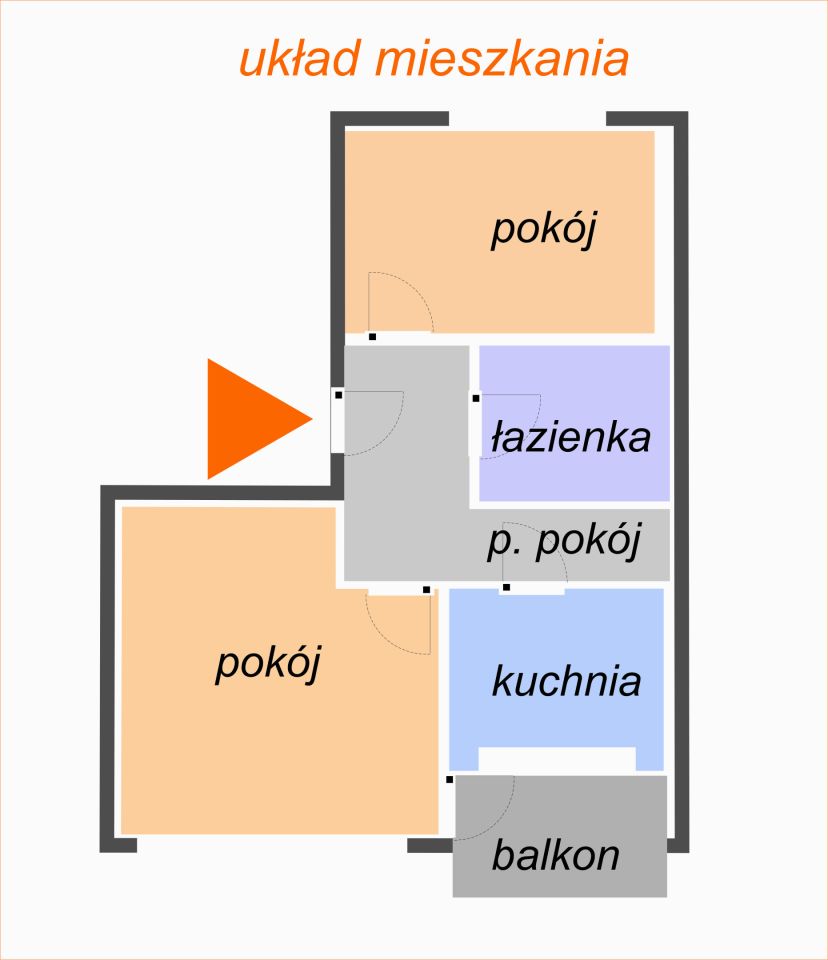Mieszkanie 2-pokojowe Koszalin Północ, ul. Bałtycka. Zdjęcie 8