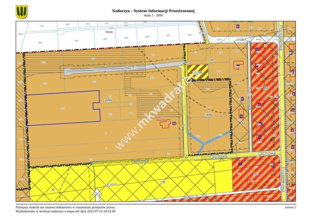 Działka budowlana Stara Wieś, ul. Olchowa. Zdjęcie 1