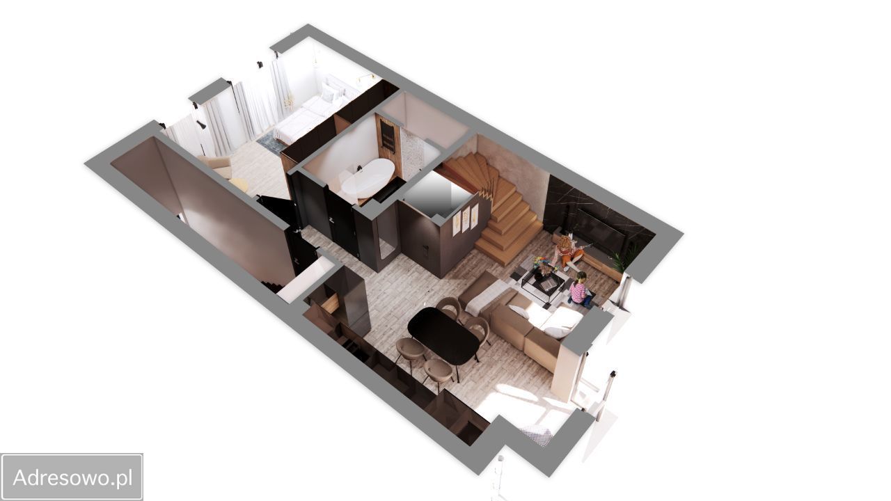 Mieszkanie 3-pokojowe Słupsk, ul. Szwedzka. Zdjęcie 17