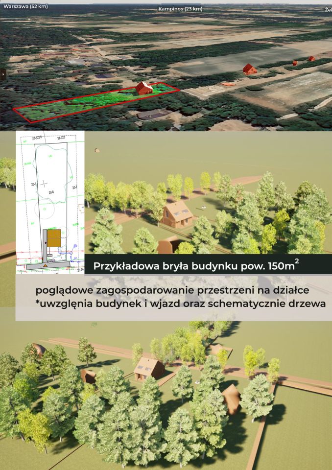 Działka rolno-budowlana Nowa Wieś-Śladów. Zdjęcie 10