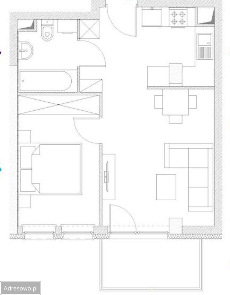 Mieszkanie 2-pokojowe Gliwice, ul. Kozielska. Zdjęcie 18