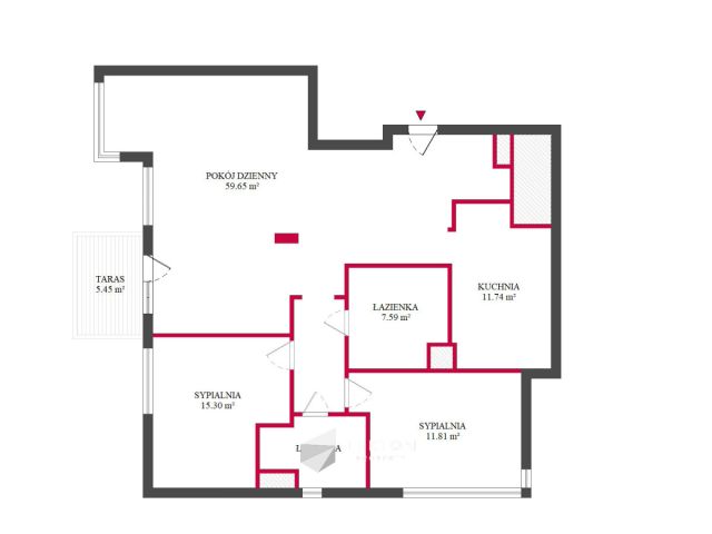 Mieszkanie 3-pokojowe Warszawa Śródmieście, ul. Grzybowska. Zdjęcie 20