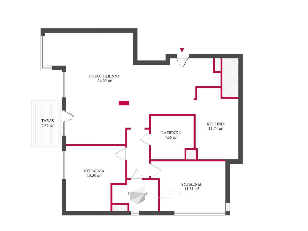 Mieszkanie 3-pokojowe Warszawa Śródmieście, ul. Grzybowska. Zdjęcie 20