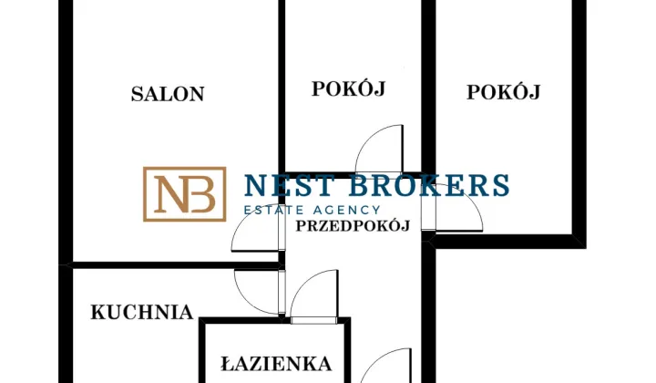 Mieszkanie 3-pokojowe Kraków Dąbie, ul. Bajeczna