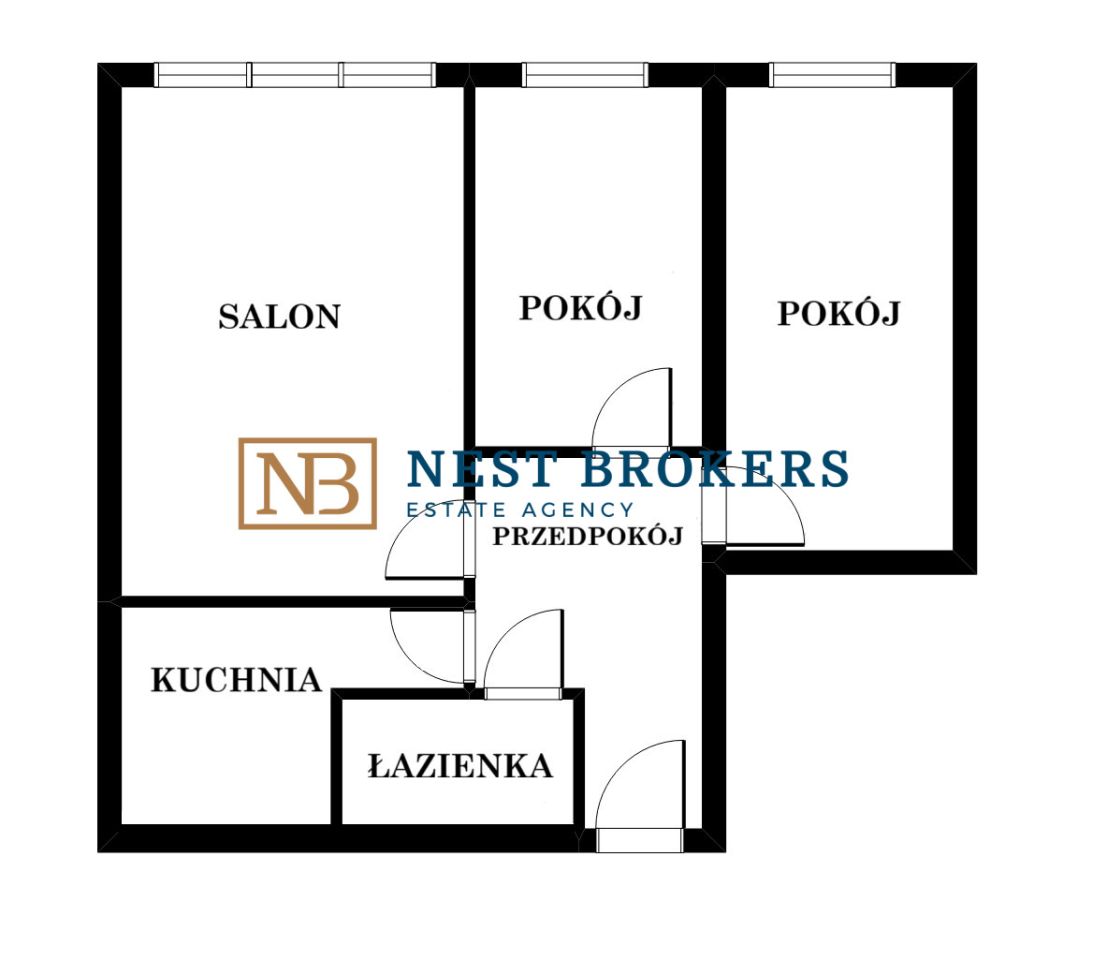 Mieszkanie 3-pokojowe Kraków Dąbie, ul. Bajeczna. Zdjęcie 14