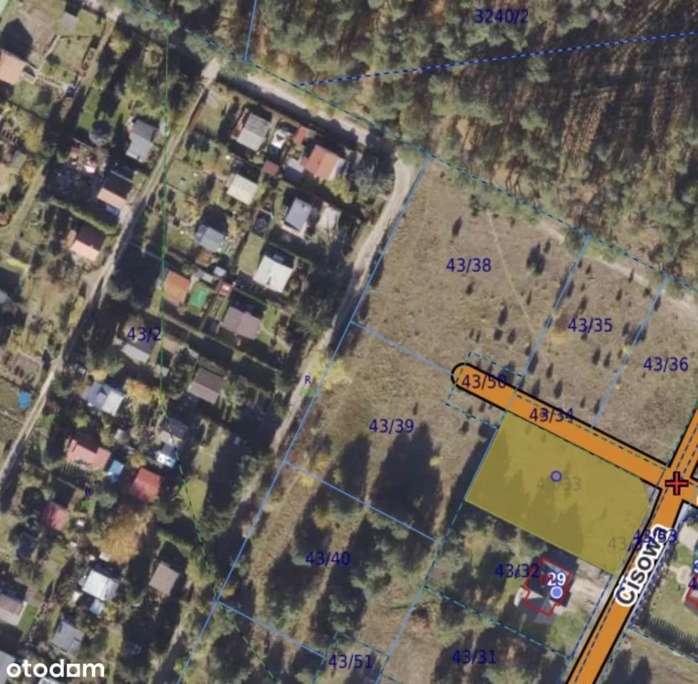 Działka budowlana Żurczyn, ul. Cisowa. Zdjęcie 3