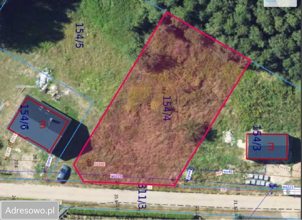 Działka budowlana Mokre, ul. Nad Osą. Zdjęcie 5