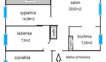 Mieszkanie 3-pokojowe Lublin Czuby, ul. Agatowa