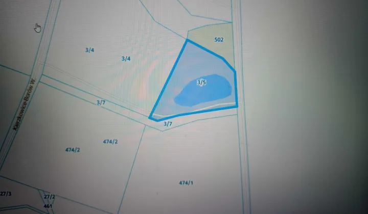 Działka rekreacyjna Borów Wielki