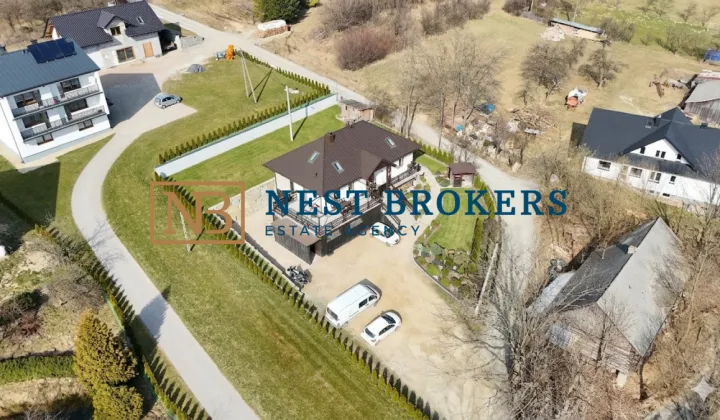 dom wolnostojący, 8 pokoi Łętownia