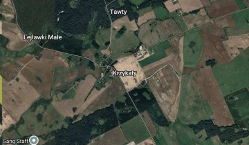 Działka rolna Krzykały
