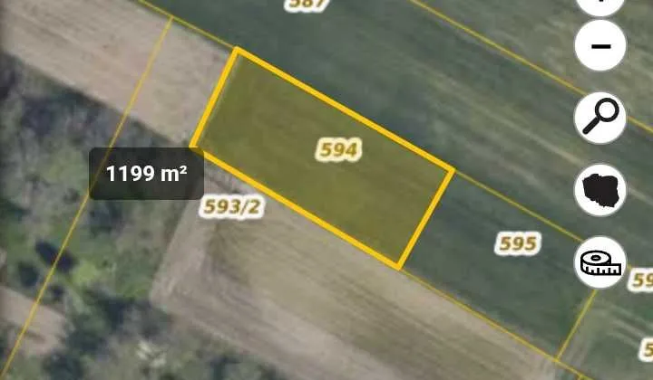 Działka budowlana Wierzbna Wandówka