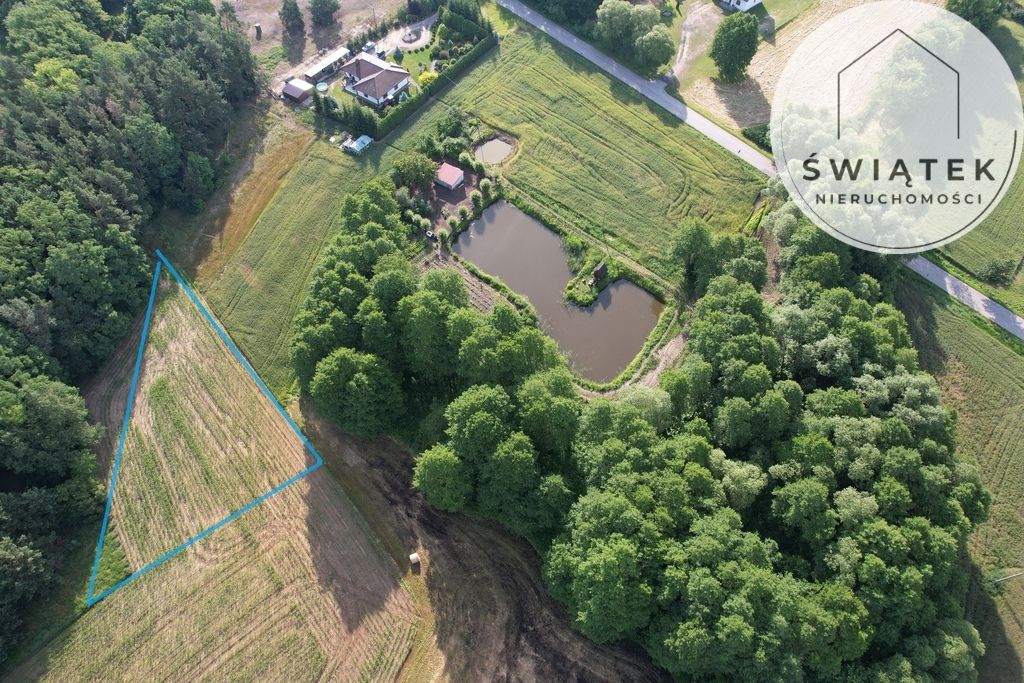 Działka budowlana Zarośle Cienkie. Zdjęcie 2