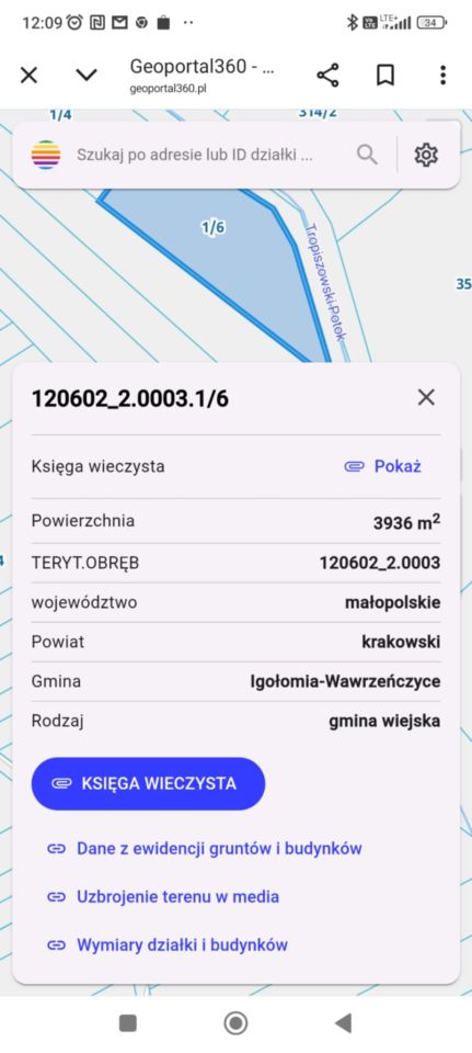 Działka rolna Koźlica Koźlica Igołomska. Zdjęcie 4