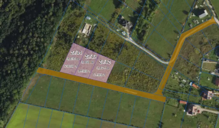 Działka budowlana Nikielkowo, ul. Parkowa