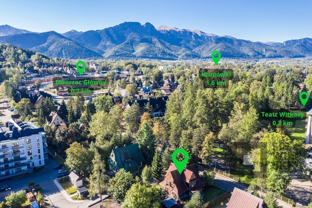 dom letniskowy, 16 pokoi Zakopane Centrum. Zdjęcie 2