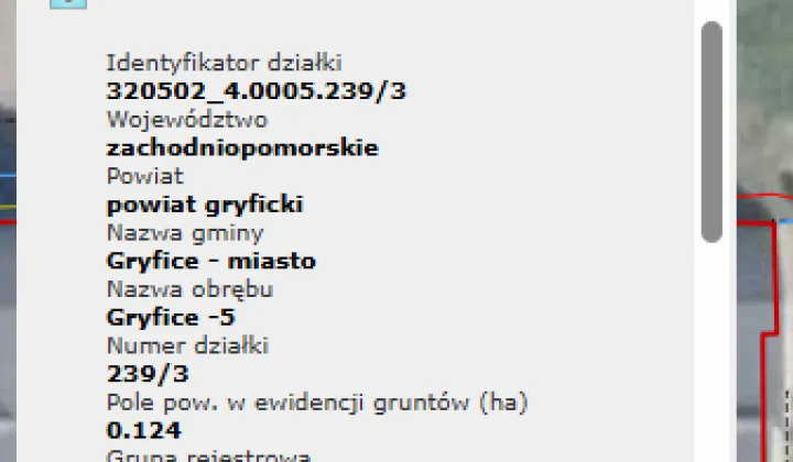 Działka budowlana Gryfice, ul. Nowy Świat