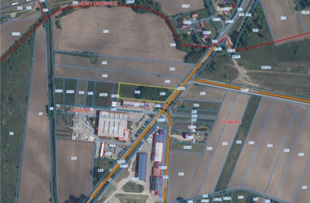 Działka inwestycyjna Wiskitki, ul. Błońska. Zdjęcie 1