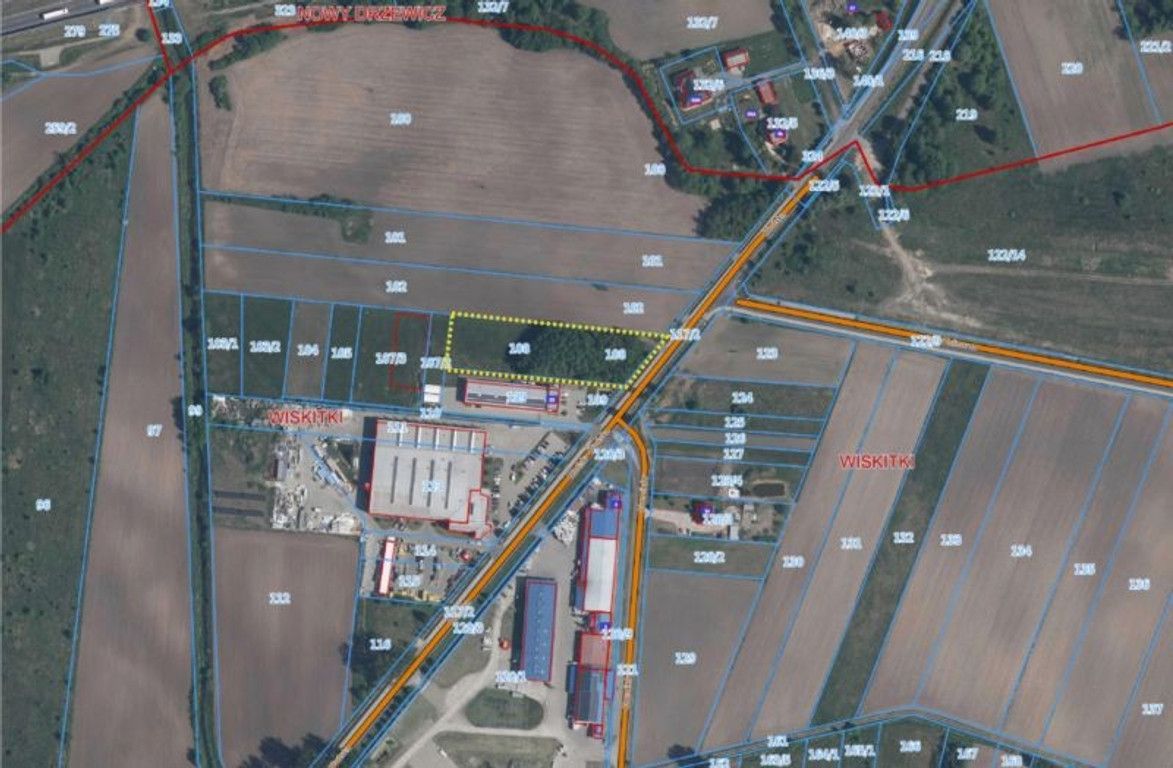 Działka inwestycyjna Wiskitki, ul. Błońska. Zdjęcie 1