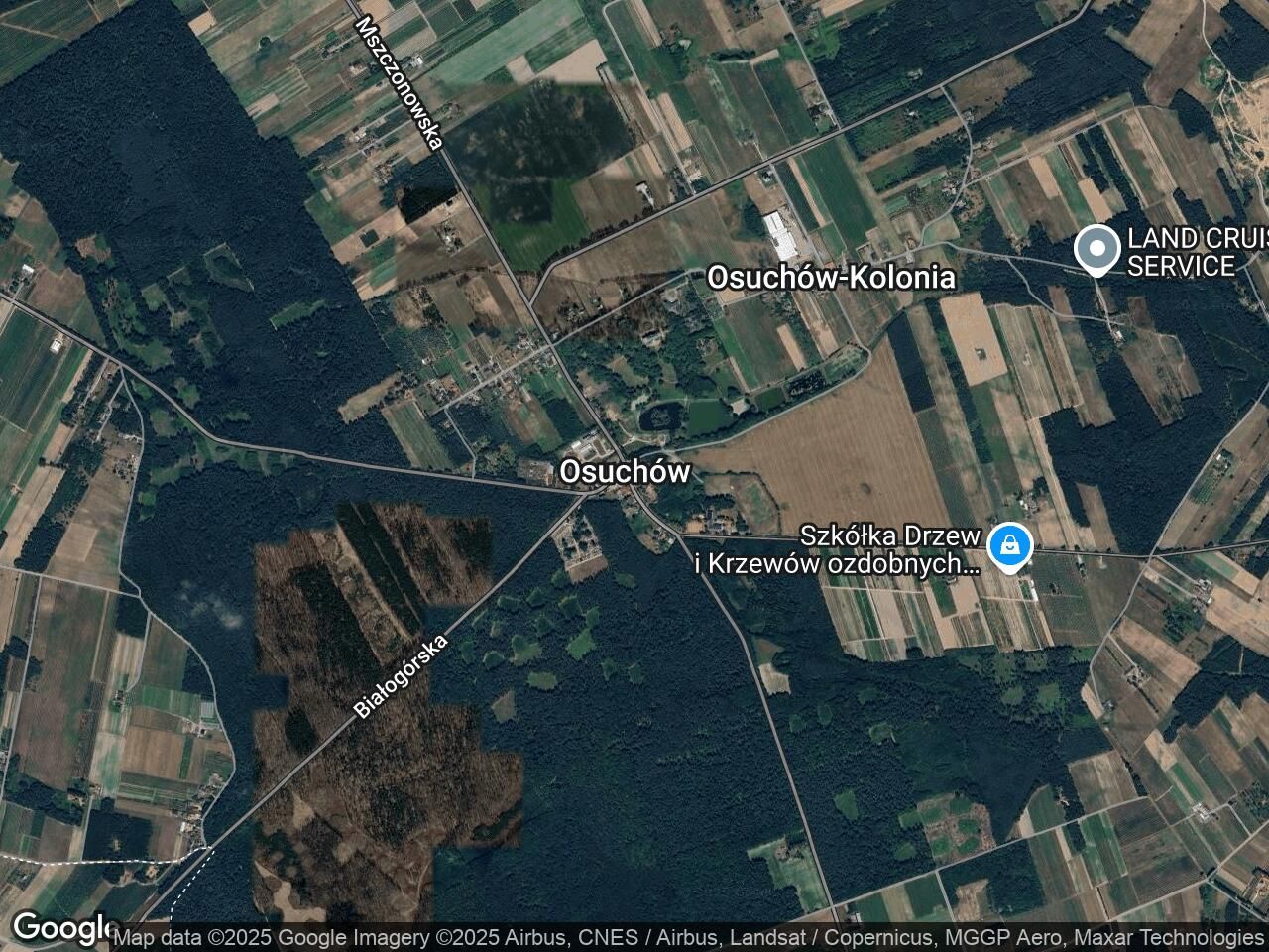 Działka rolna Osuchów