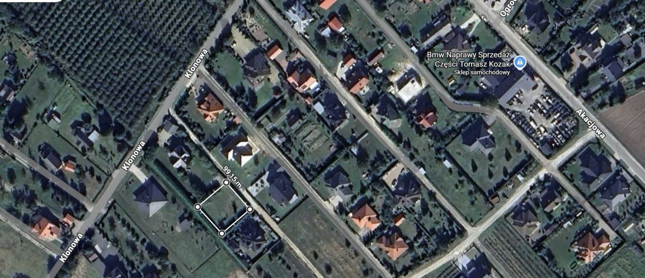 Działka budowlana Klikawa. Zdjęcie 4