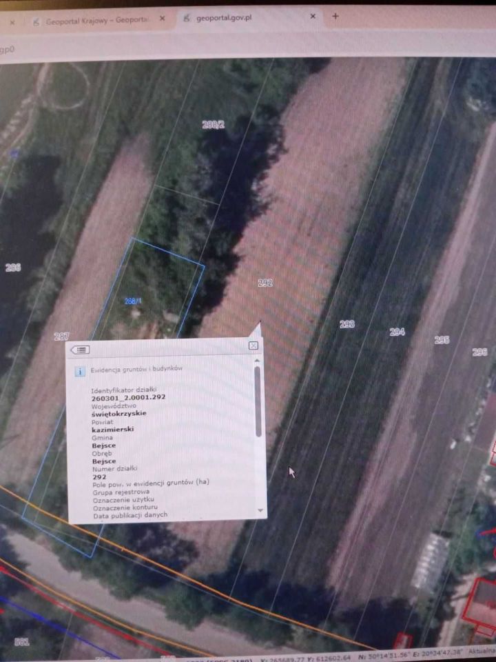 Działka budowlana Bejsce. Zdjęcie 2