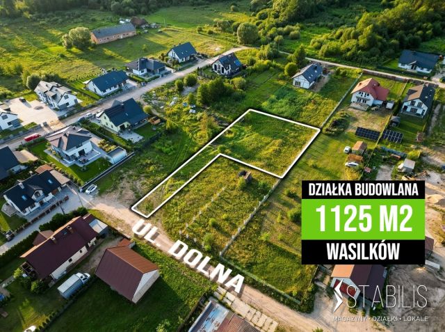 Działka budowlana Wasilków, ul. Dolna. Zdjęcie 1