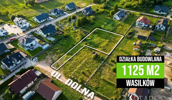 Działka budowlana Wasilków, ul. Dolna