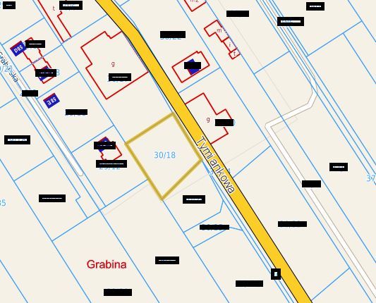 Działka budowlana Grabina, ul. Tymiankowa. Zdjęcie 1