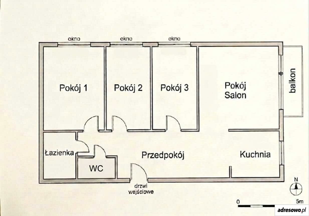 Mieszkanie 4-pokojowe Knurów, ul. Pawła Stalmacha. Zdjęcie 12