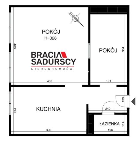 Mieszkanie 2-pokojowe Kraków Stare Miasto, ul. Przemyska. Zdjęcie 12