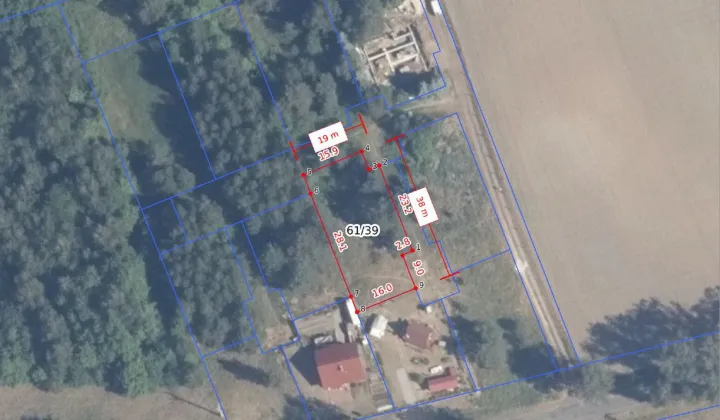 Działka rekreacyjna Krzemień