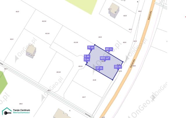 Działka rolno-budowlana Glincz, ul. Sosnowa. Zdjęcie 1