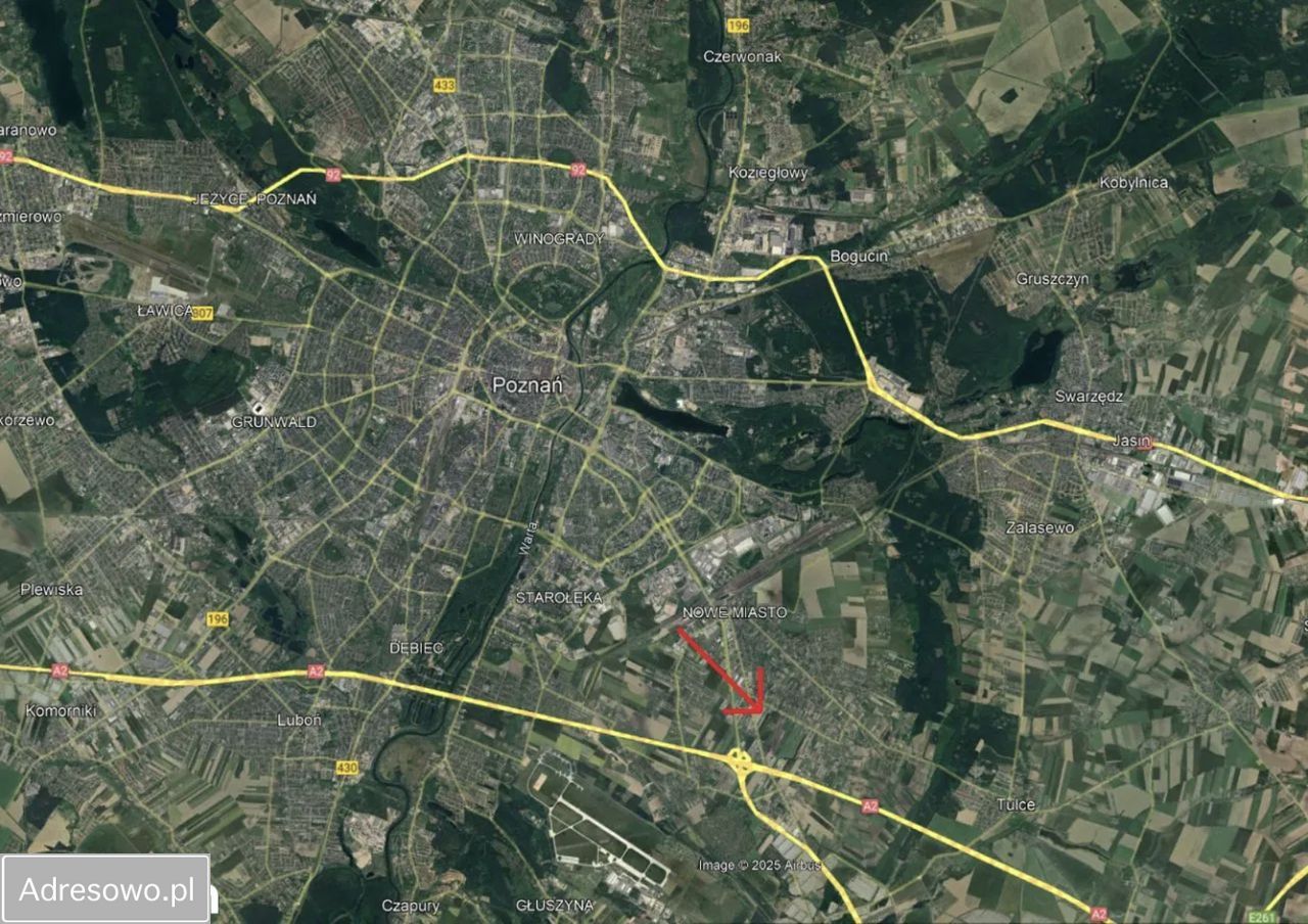 Działka rolna Poznań Nowe Miasto, ul. Ostrowska. Zdjęcie 3