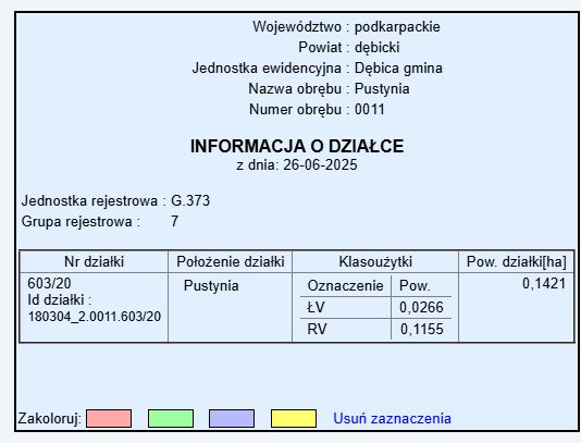 Działka rolna Pustynia. Zdjęcie 2