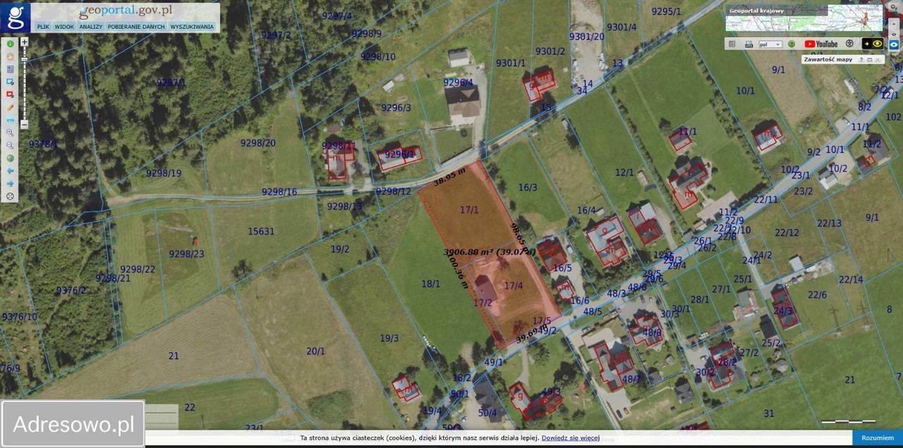 Działka rolno-budowlana Zakopane Gubałówka, ul. Gubałówka. Zdjęcie 2