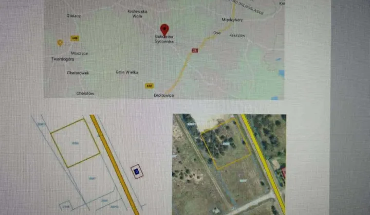 Działka budowlana Bukowina Sycowska