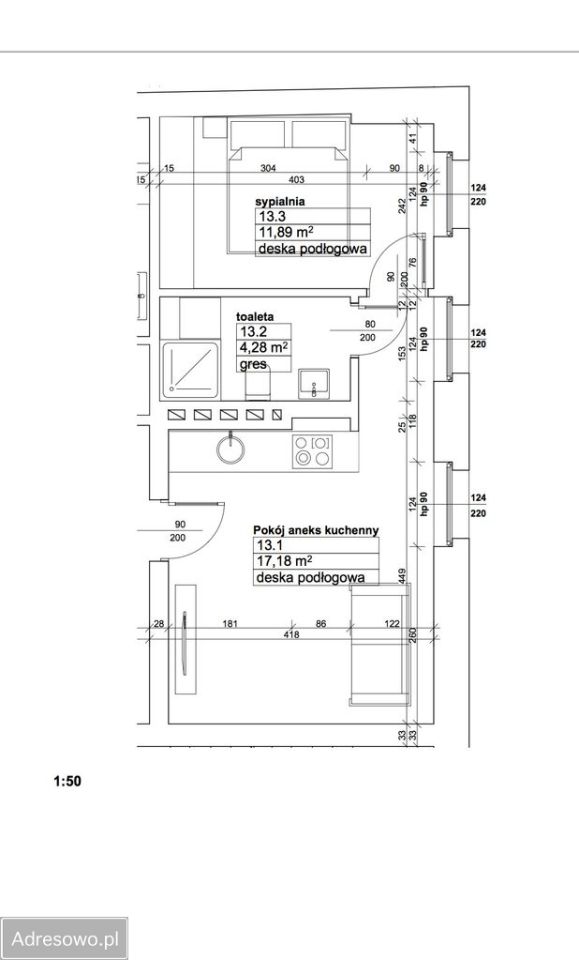 Mieszkanie 2-pokojowe Chorzów Centrum, ul. gen. Henryka Dąbrowskiego. Zdjęcie 6