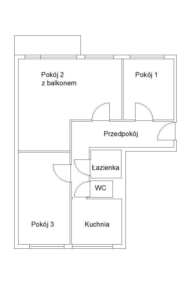 Mieszkanie 3-pokojowe Sierpc, ul. Jana Pawła II. Zdjęcie 2