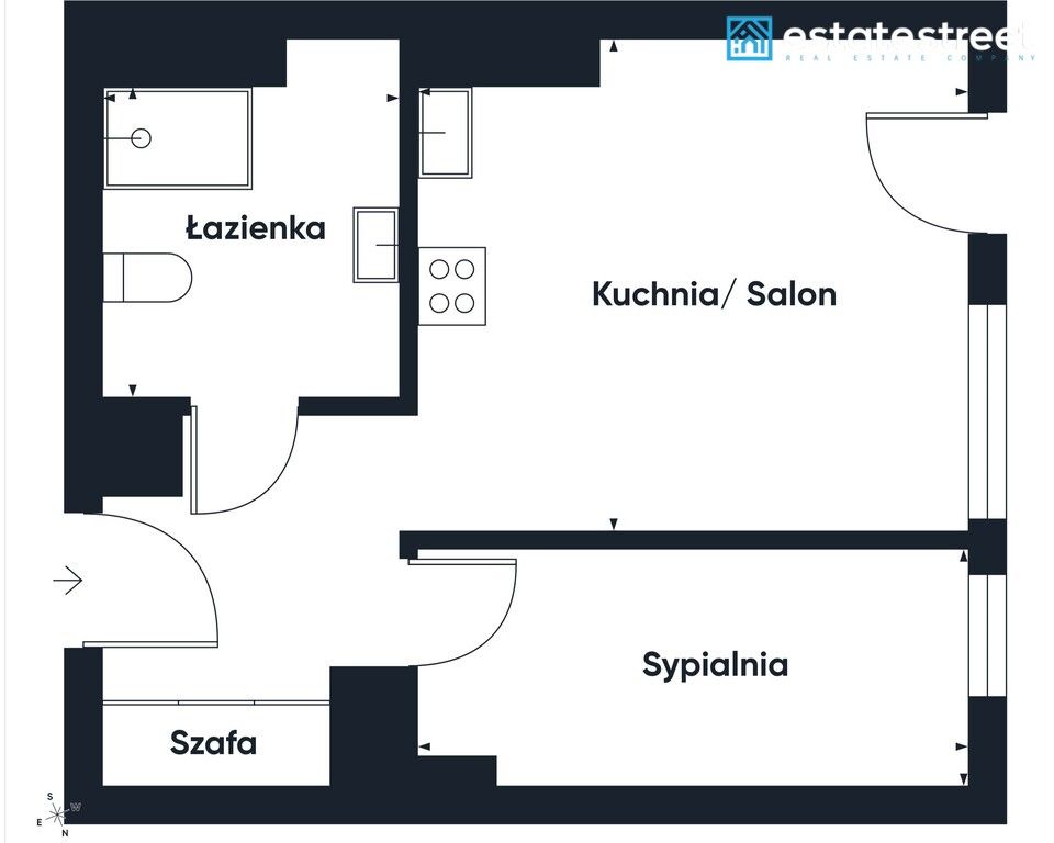 Mieszkanie 2-pokojowe Kraków Górka Narodowa, ul. abp. Zygmunta Szczęsnego Felińskiego. Zdjęcie 15