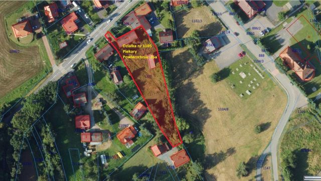 Działka budowlana Piekary. Zdjęcie 1