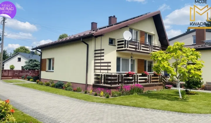 dom wolnostojący, 5 pokoi Mauryców