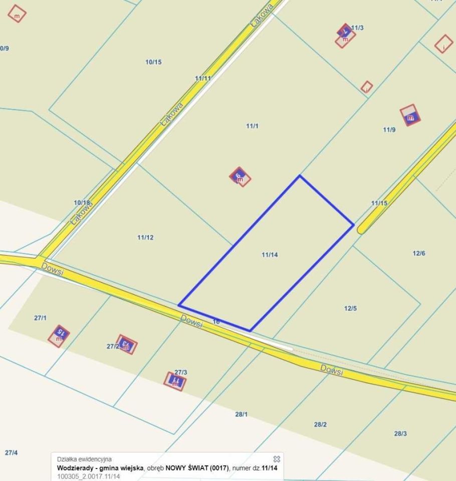 Działka budowlana Nowy Świat. Zdjęcie 2