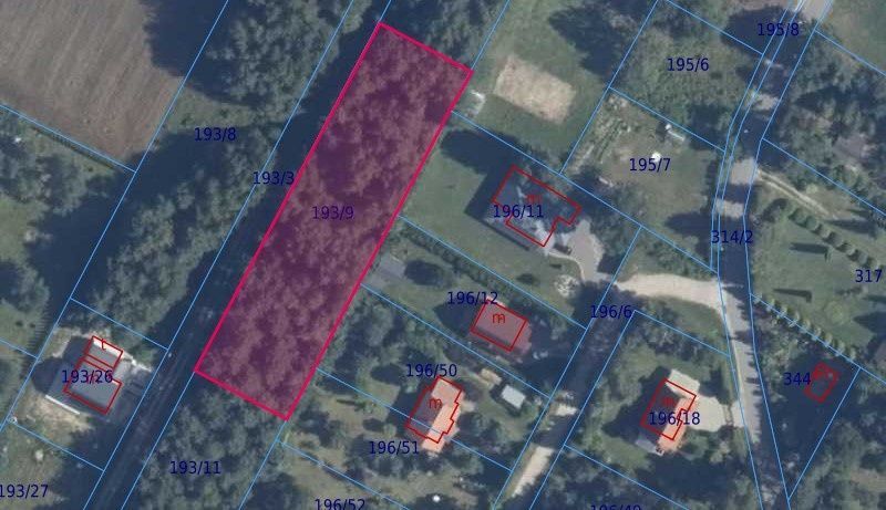 Działka rolna Anielin Swędowski