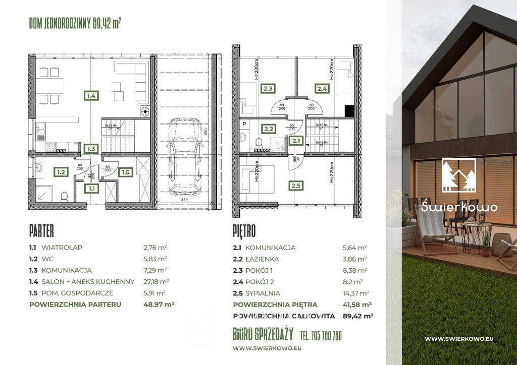 dom wolnostojący, 5 pokoi Niemce Leonów. Zdjęcie 4
